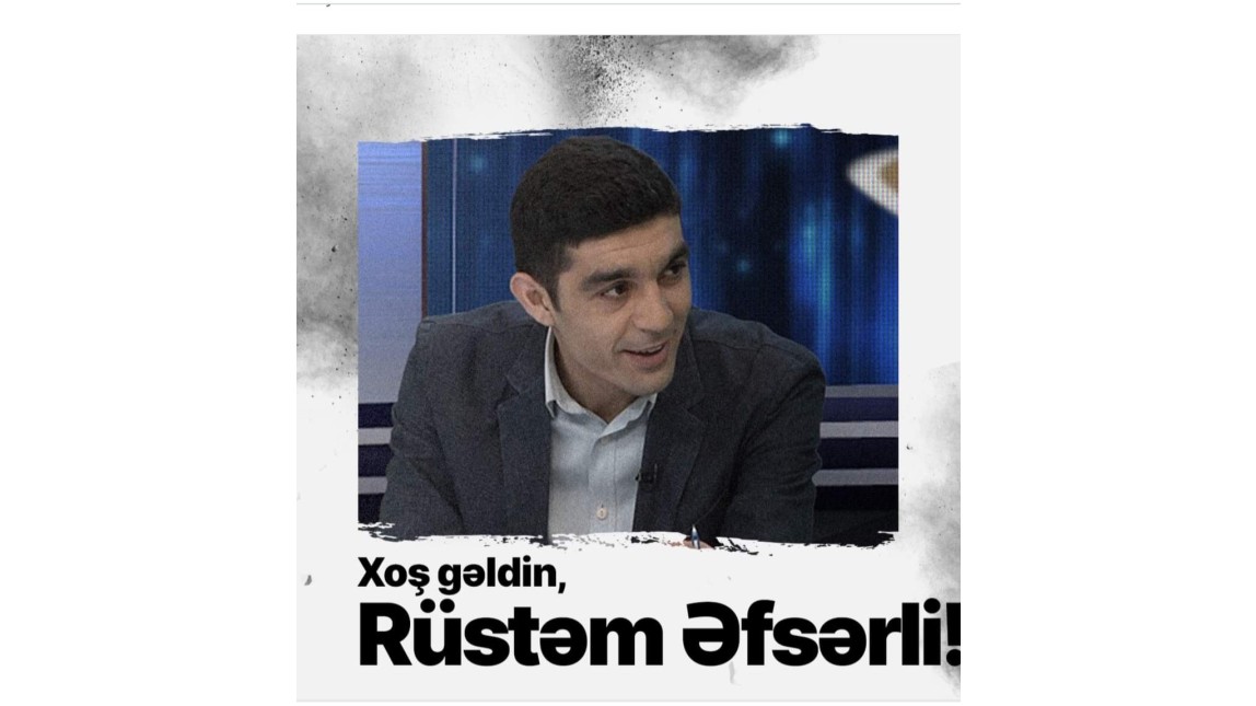 "Neftçi" tanınmış jurnalist Rüstəm Əfsərliyə vəzifə verdi