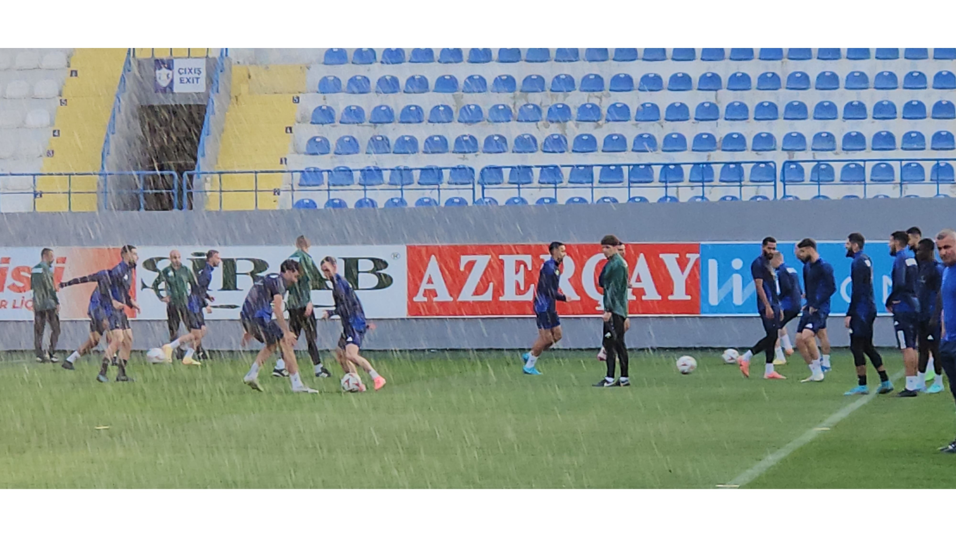 "Qarabağ"dan "Malmö"yə qarşı sürətli hazırlıq - Video