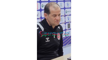 Elmar Baxşıyev "Qarabağ"a məğlubiyyəti şərh etdi - Video