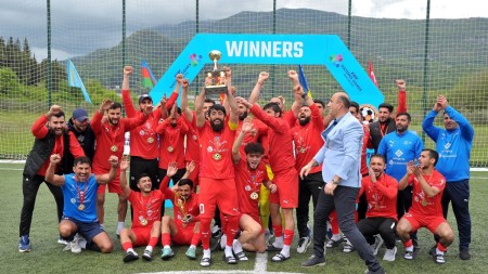 Futbol millimiz beynəlxalq turnirin qalibi oldu