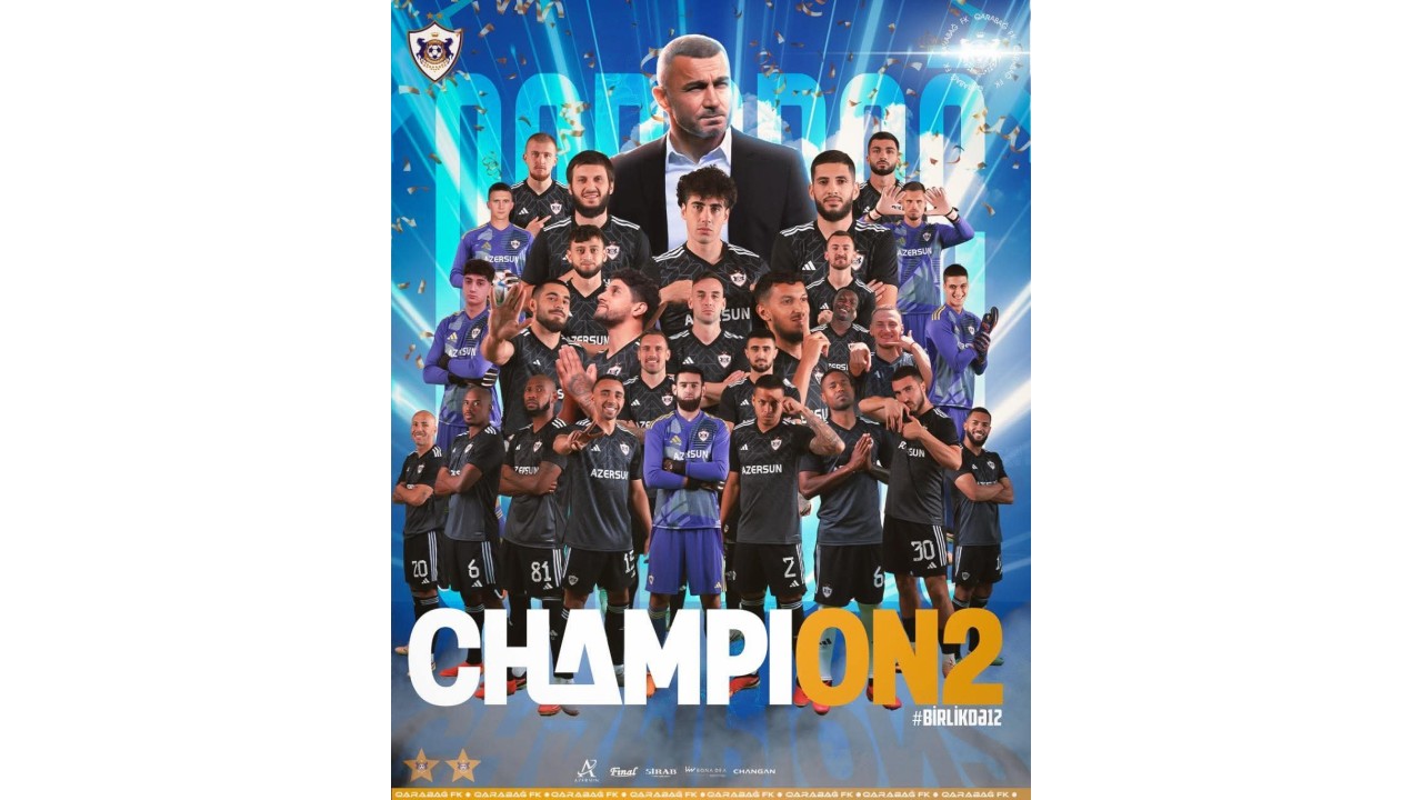 12 qat çempion "Qarabağ" mükafatlandırılacaq