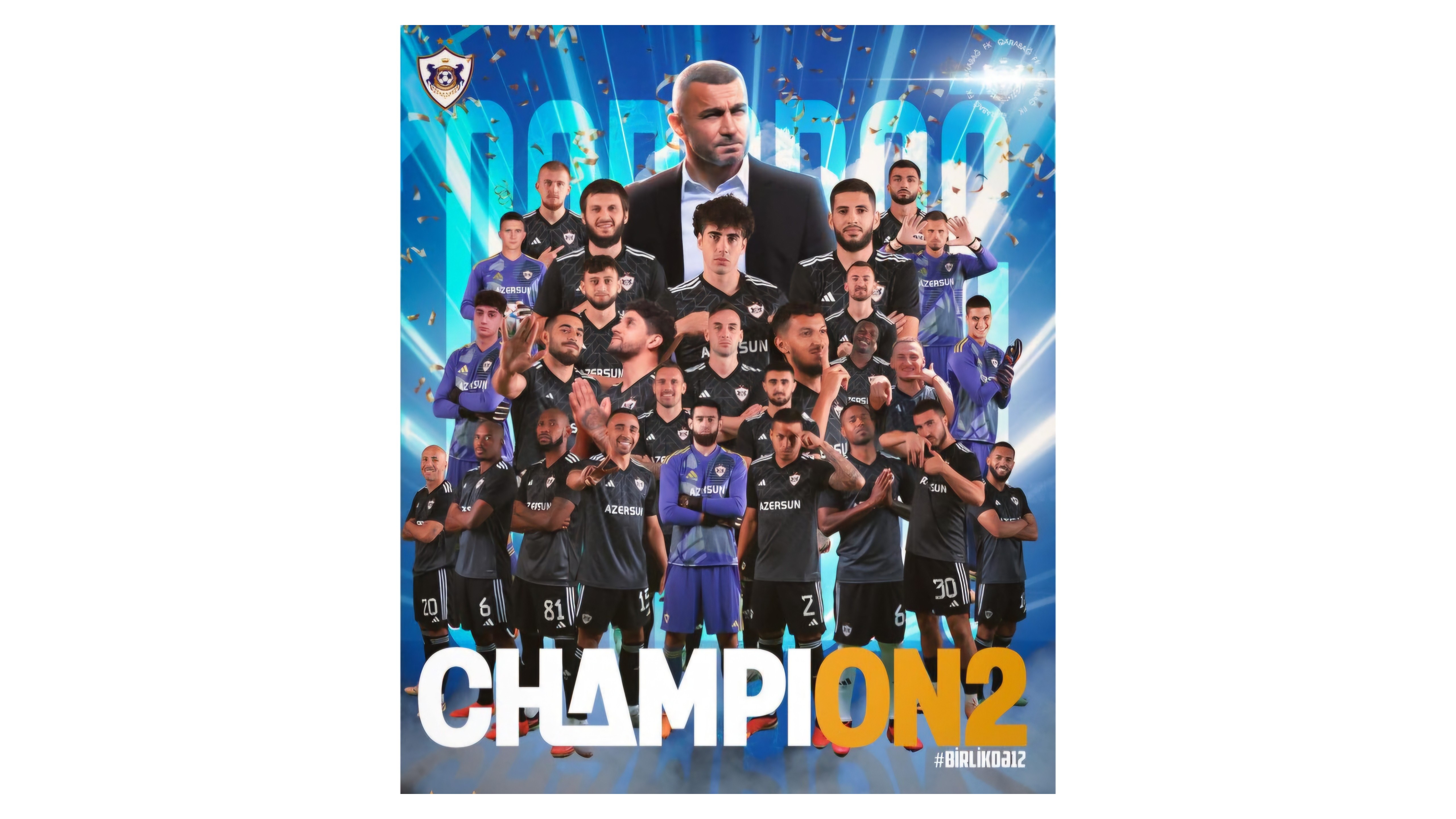 12 qat çempion "Qarabağ"a mükafat veriləcək