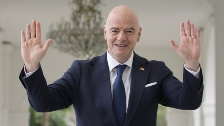 FIFA prezidenti Canni İnfantino "Qarabağ"ı təbrik etdi