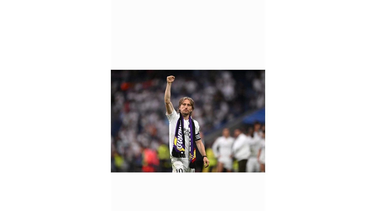 Luka Modriç: "Ağlamayın, gülümsəyin"