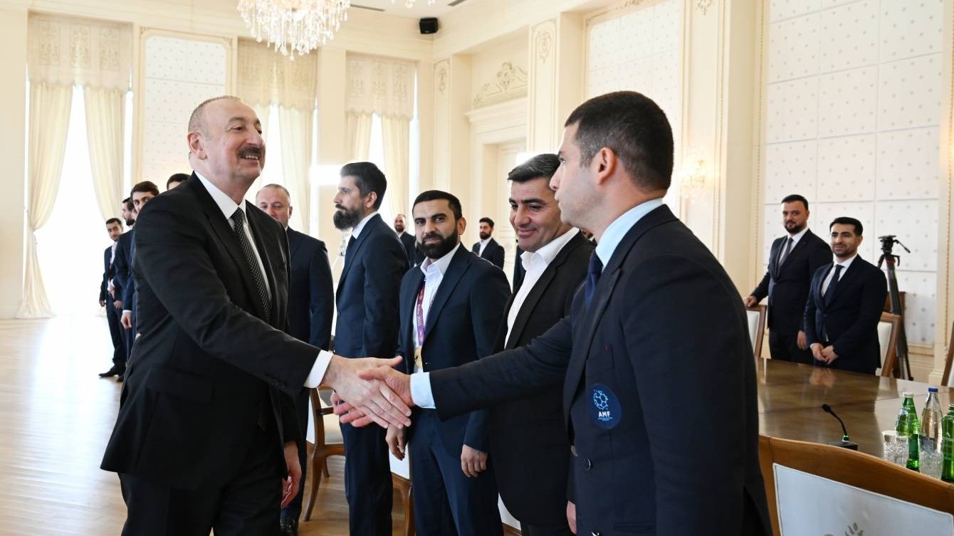 İlham Əliyev: "Biz döyüş meydanında, siyasi müstəvidə, idman arenalarında qələbə qazanan ölkəyik"