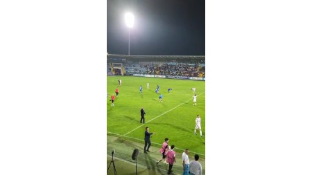 Azərbaycanın məğlub futbol yığması boynunu bükdü - Video