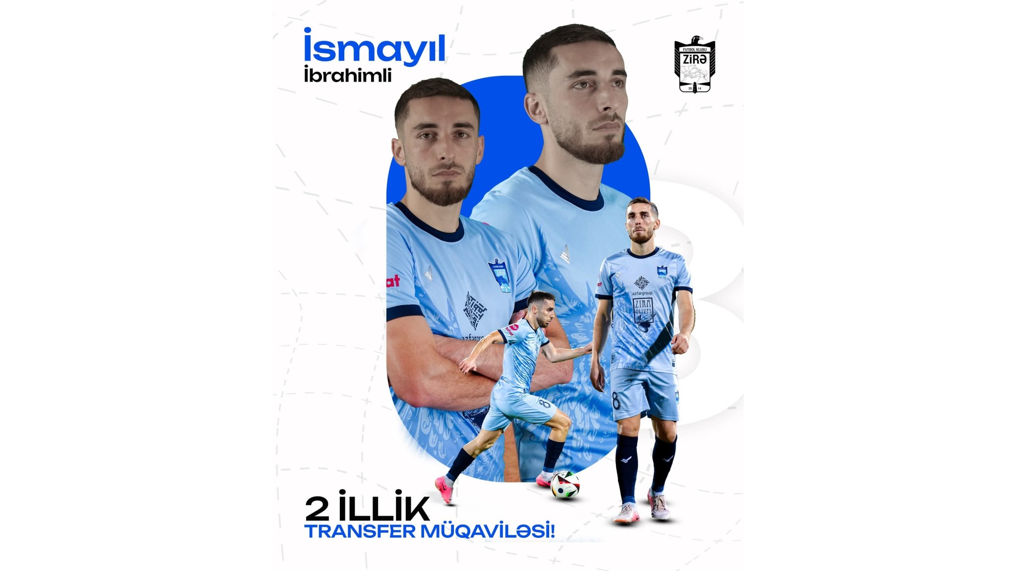 "Qarabağ"dan ayrılan futbolçu "Zirə"də
