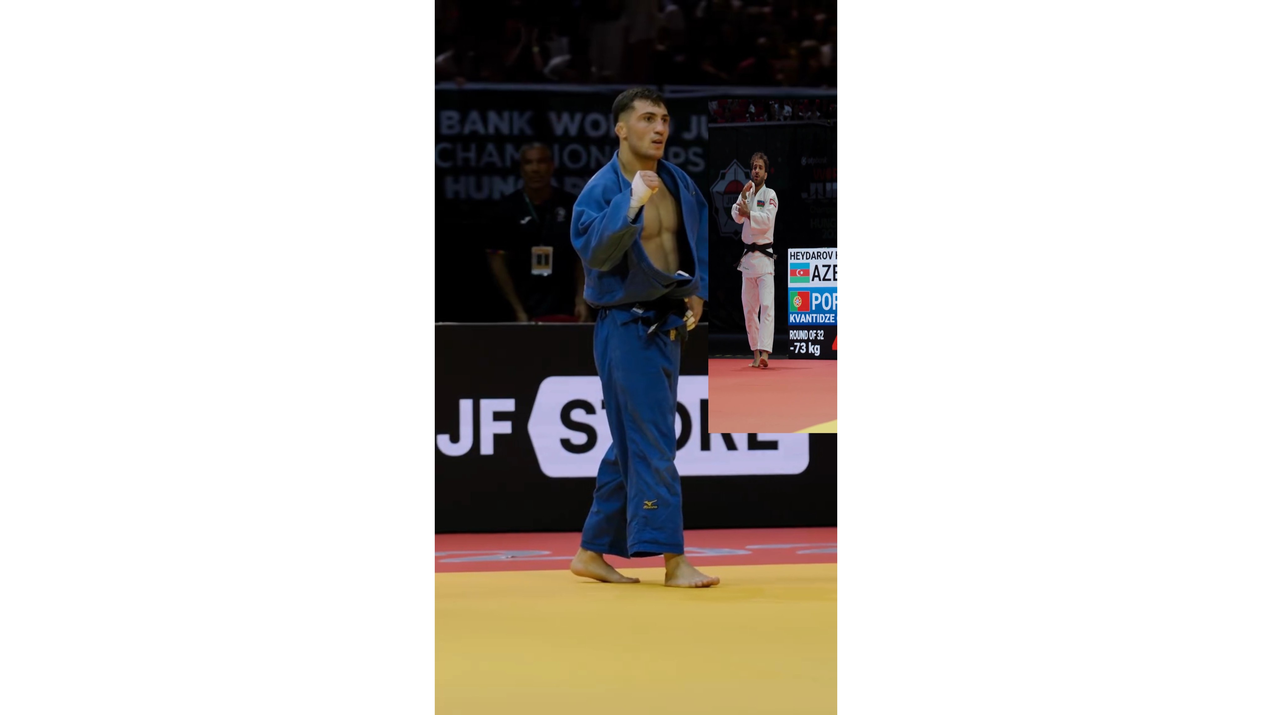 Olimpiya çempionu Hidayət Heydərov belə şok məğlubiyyət aldı - Video