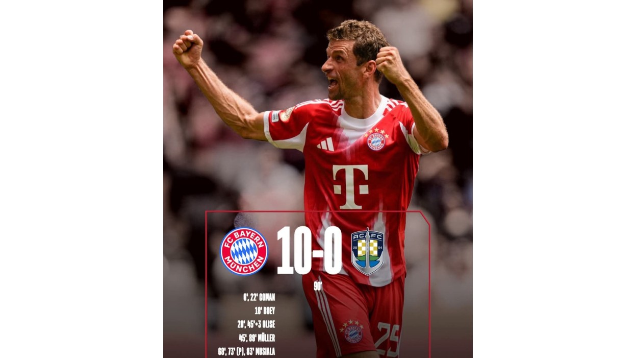 "Bayern"dən dünya çempionatında darmadağın