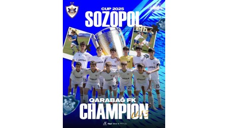 "Qarabağ" beynəlxalq turnirdə çempion oldu