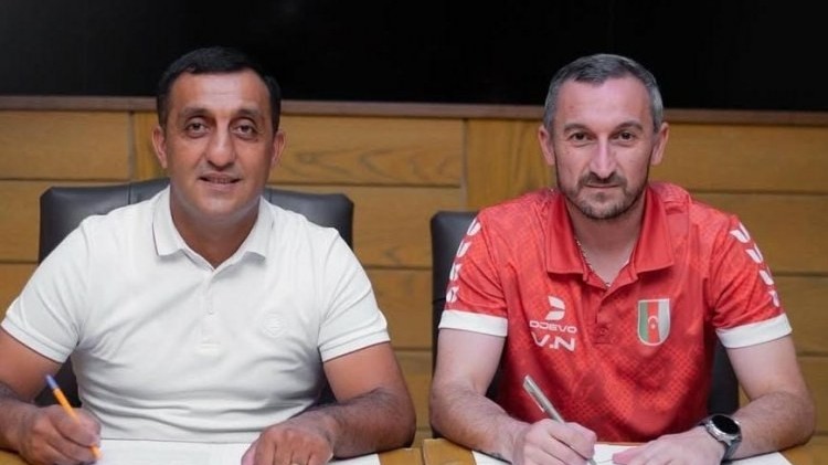 Vüqar Nadirovla yeni müqavilə imzalandı