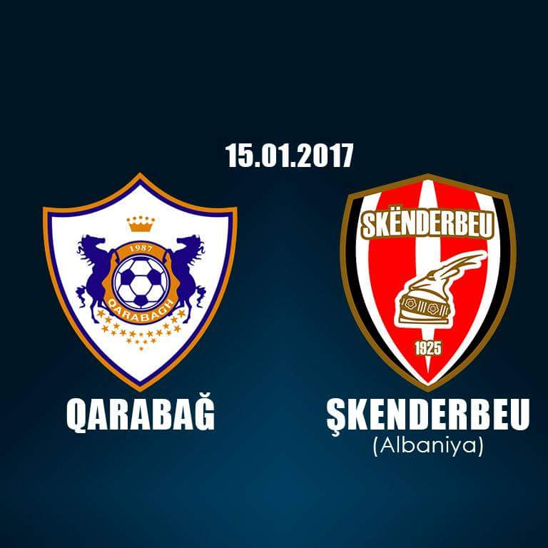"Qarabağ" - "Skenderbeu" oyunu canlı yayımlanacaq