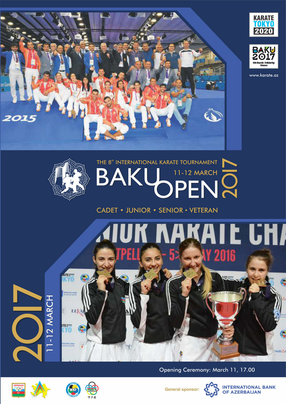 8-ci "Baku Open" ənənəvi beynəlxalq karate turniri keçiriləcək
