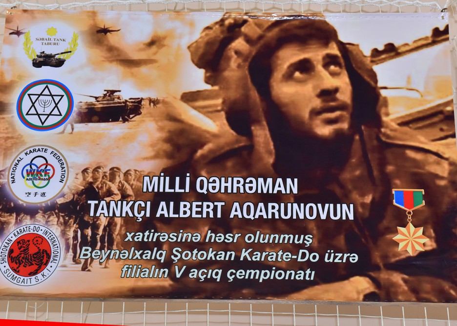 Milli Qəhrəman Albert Aqarunovun xatirəsinə açıq çempionat keçirildi