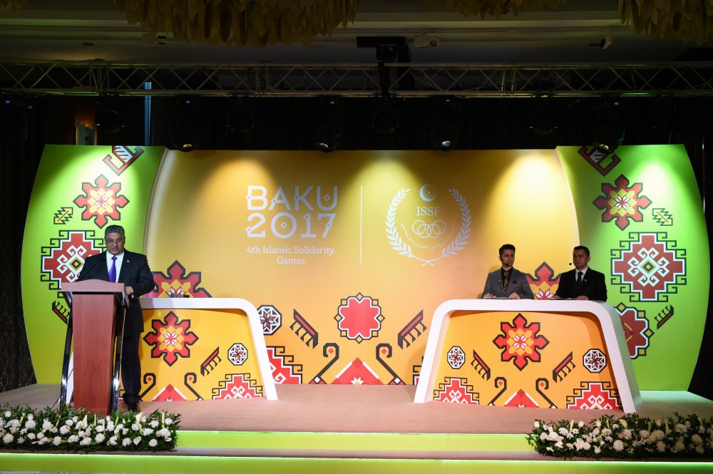 "Bakı-2017": komanda idman növləri üzrə yarışların püşkü atılıb