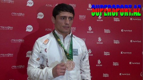 Rəsul Çunayev: “Bürünc medal da dəyərlidir” - Video