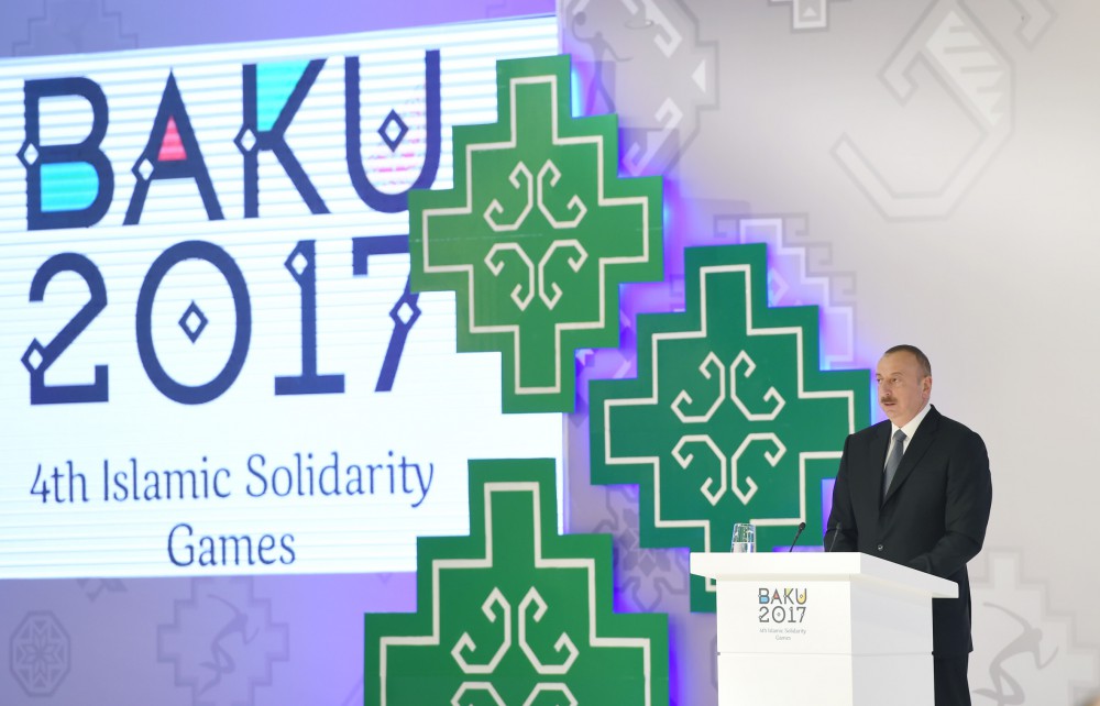 Prezident İlham Əliyev: "Biz İslam Həmrəyliyi Oyunlarında da yeni standartlar tətbiq etdik"