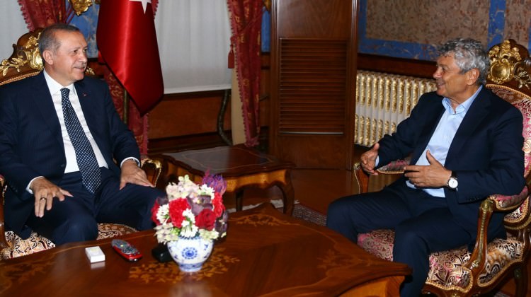 Türkiyə prezidenti Ərdoğan Luçeskunu qəbul etdi