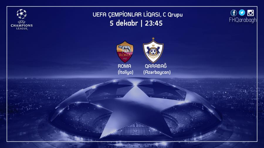 "Roma" - "Qarabağ" oyunu bilet satışı başlayır