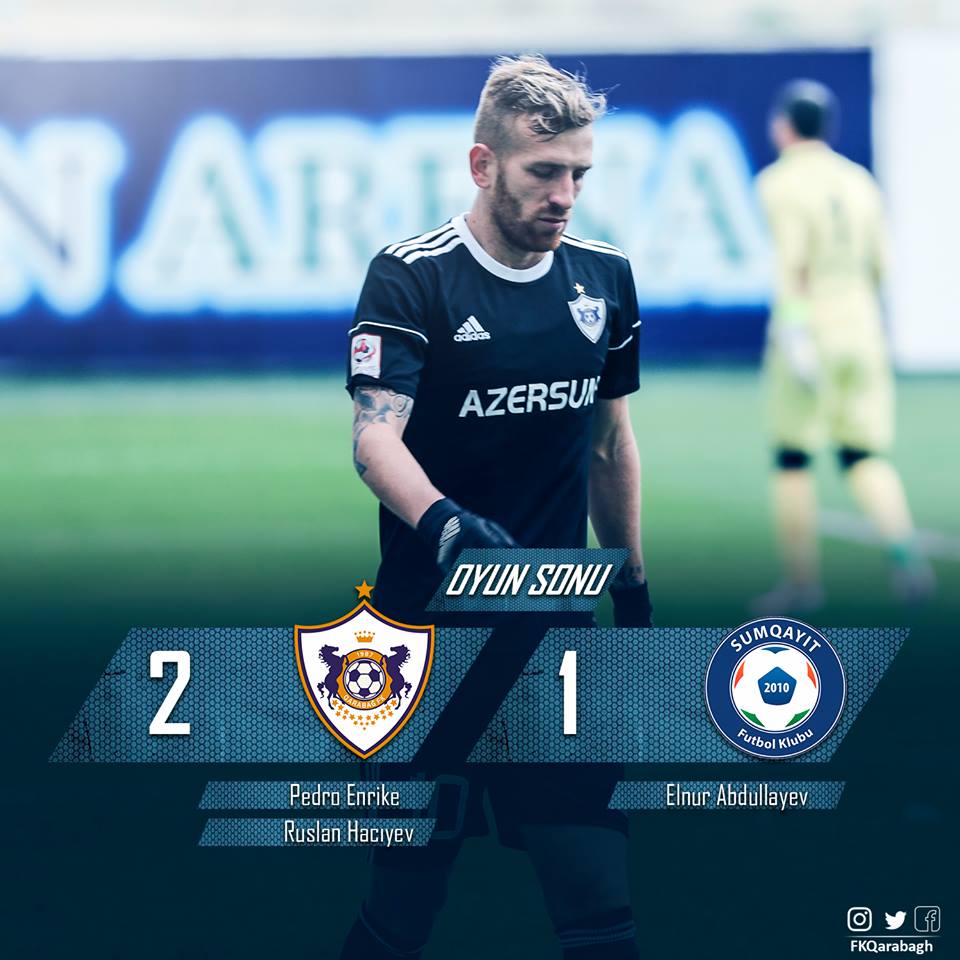 "Qarabağ" "Sumqayıt"ı məğlub etdi