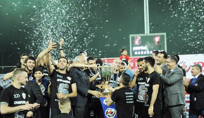 Eksklüziv: "Qarabağ" çempionluq mükafatını verdi