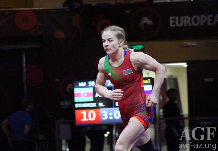 Mariya Stadnik 7-ci dəfə Avropan çempionu oldu