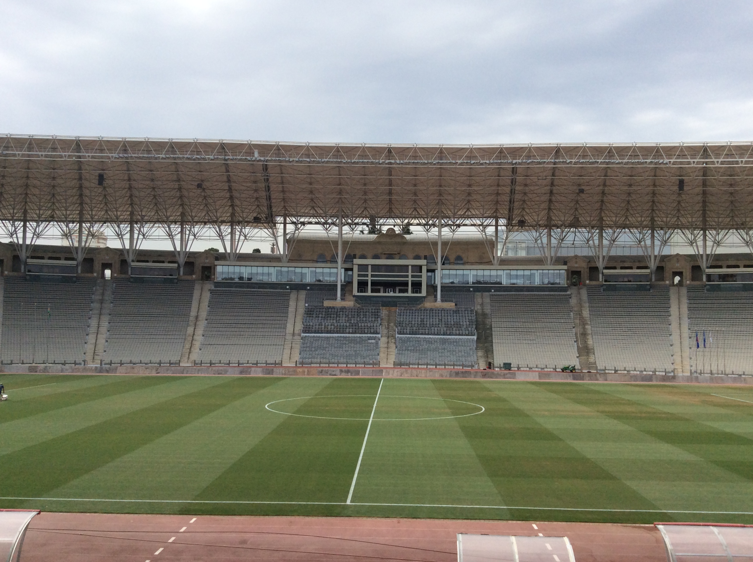 Respublika stadionu Çempionlar Liqasına belə hazırlandı - Video