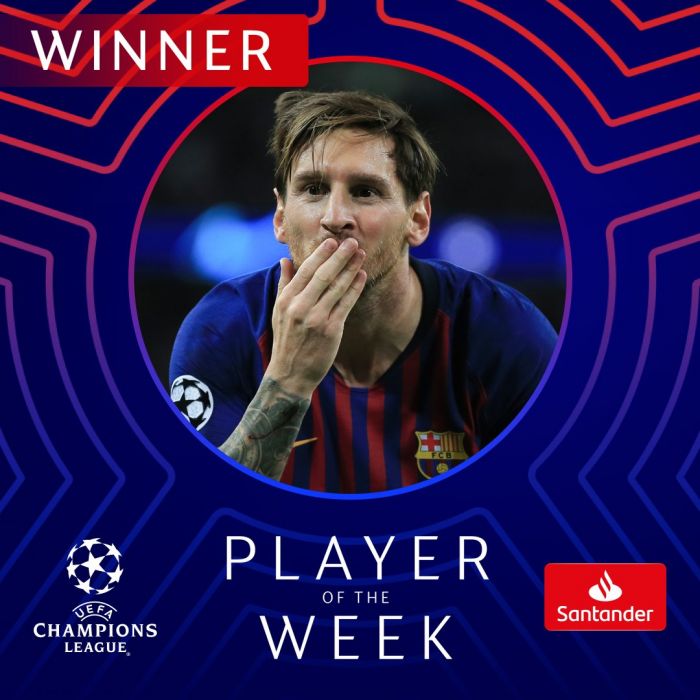 Messi yenə ən yaxşı futbolçu seçildi