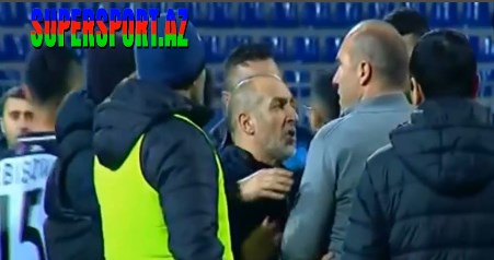 Azərbaycan futbolunda dava - Video
