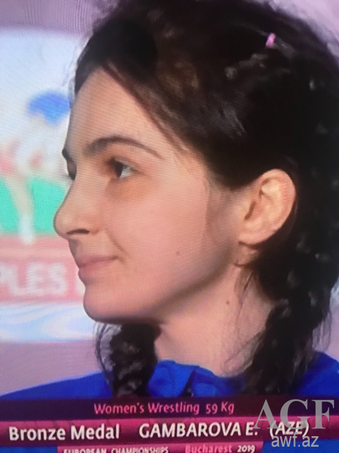 Elmira Qəmbərova bürünc medal qazandı