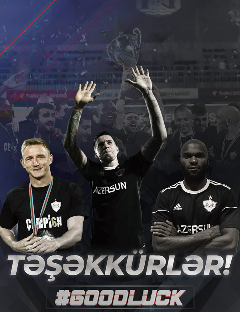 "Qarabağ" üç futbolçuyla vidalaşdı