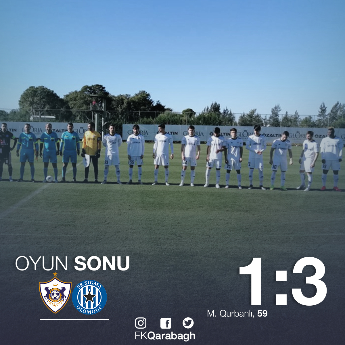 "Qarabağ"ın məğlubiyyəti - Musa qol vurdu, yeni transfer meydana çıxdı
