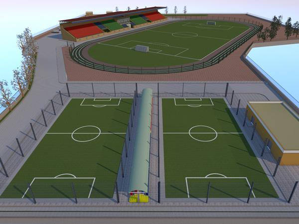 AFFA Şamaxıda stadion tikir