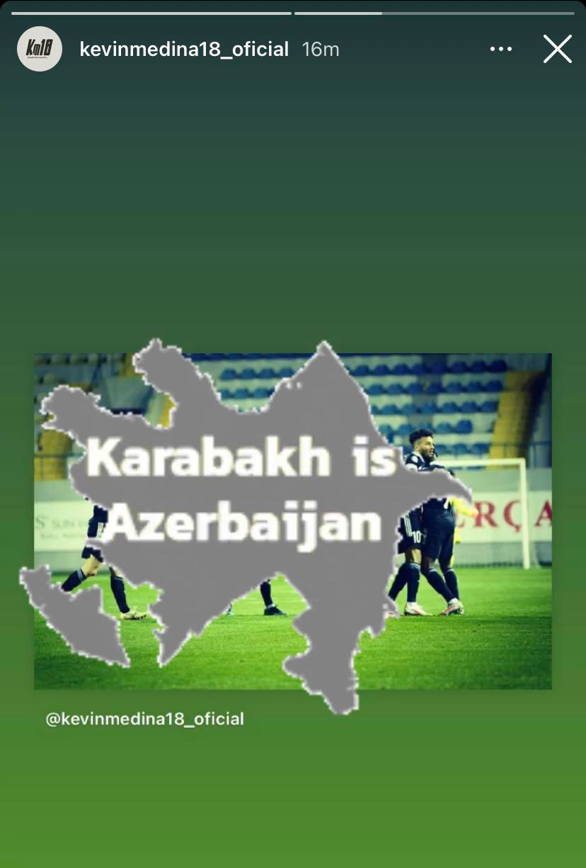 "Qarabağ Azərbaycandır" - "Qarabağ"ın legioneri