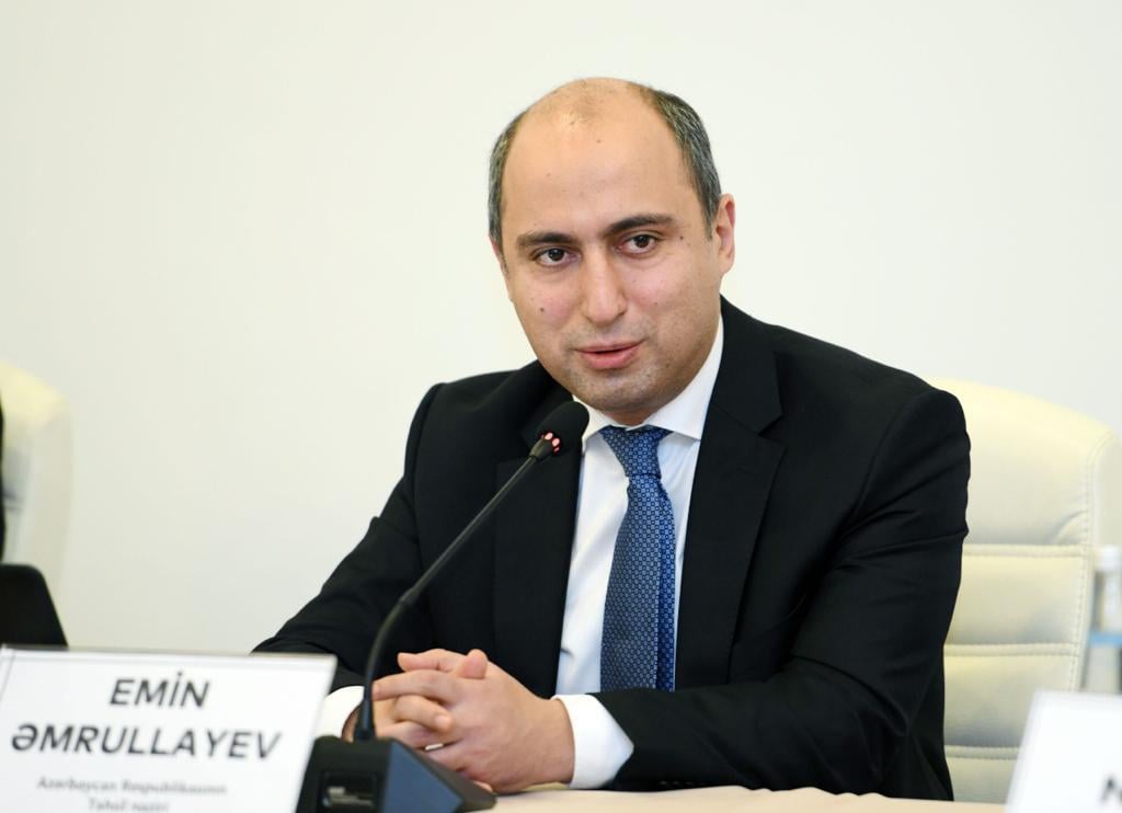Təhsil naziri Emin Əmrullayev federasiya prezidenti seçildi