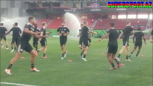 "Feyenoord"un final ərəfəsində "Roma"ya qarşı məşqi - Video