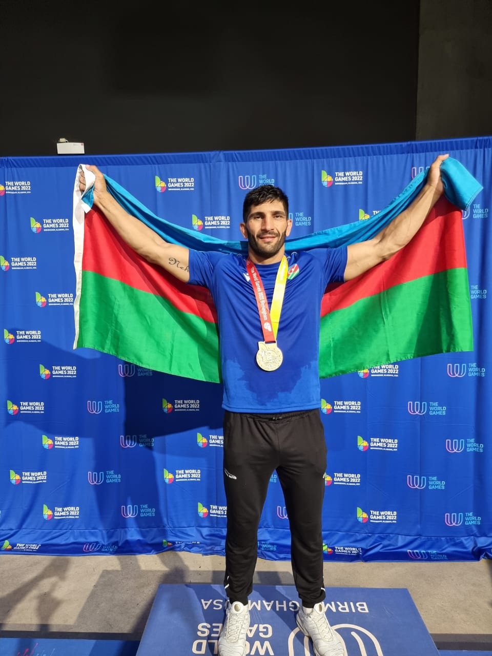 "Qızıl Qurd" ləqəbli idmançımız qızıl medal qazandı