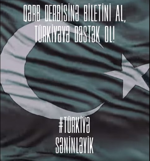 "Turan Tovuz"dan Türkiyəyə dəstək