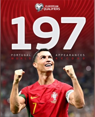 Ronaldo dünya rekordu vurdu