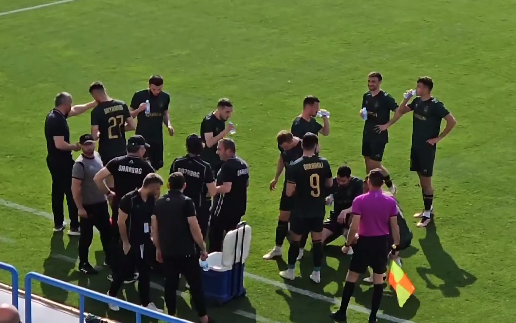 "Qarabağ"la "Sumqayıt"ı isti yordu - Video