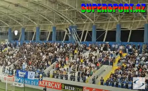 "Qarabağ" fanatlarından AFFA, PFL rəhbərliyinə etiraz - Video